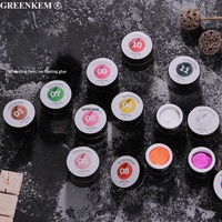 12 couleurs 5D fleur sculptant Relief creux Nail Art Gel Micro Texture étanche à l'eau étiquette privée Gel de sculpture sur ongles