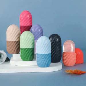 Massaggiatore Crioterapico a Sfera di <span class=keywords><strong>Ghiaccio</strong></span> in Silicone con Fiori Secchi, Allevia il Gonfiore degli Occhi, Solleva il Viso, Anti-Rughe, Regalo di Bellezza per la Cura della Pelle - Product Image 6