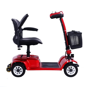 2024 Silla <span class=keywords><strong>de</strong></span> freno eléctrica plegada <span class=keywords><strong>de</strong></span> fábrica <span class=keywords><strong>de</strong></span> China Scooter <span class=keywords><strong>de</strong></span> 4 ruedas para adultos Walker Rollator - Product Image 5