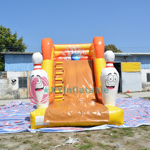Glissade gonflable sur le thème du <span class=keywords><strong>bowling</strong></span>, fabrication de glissades sèches gonflables - Product Image 6