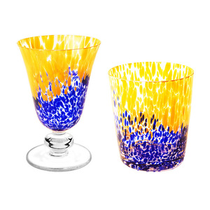 Wholesale Hand Blown Murano Glass Drinking Art <strong>Tumbler</strong> Vintage Colored Red <strong>Wine</strong> Glasses for Home Party Restaurant Hotel - Product Image 5
