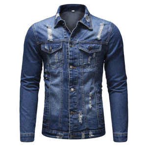 Direct Factory Price Men's Jean Jacket | High-Quality Sustainable Denim Apparel - Product Image 1