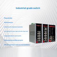 Switch Industrial Gestionado L2 para Riel DIN, 8 Puertos Gigabit, 2 Fibra SC, SNMP, Web, ERPS, RSTP, Sin Ventilador, Amplio Voltaje 40-80C