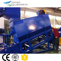 PET polypropylène flocon broyage lavage séchage recyclage pe pp film ligne de lavage pet bouteille ferraille déchets machine de recyclage
