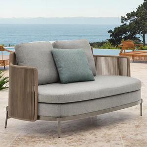 Rotan Meubelen Brazilië Lounges Buitenkeuken Indoor Outdoor Meeting Zacht Kussen Huis Balkon Meubilair Plastic Tuinstoel - Product Image 5