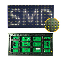 Pantalla LED para Exteriores de Alto Brillo P10, Pantalla Publicitaria, IP65 Impermeable, Pantalla Dividida Inteligente, Panel Programable