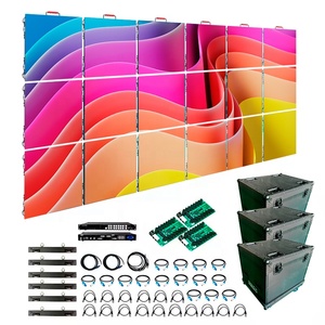 Độ nét cao p2.976 Màn hình <span class=keywords><strong>LED</strong></span> cho thuê sân khấu không thấm nước nền <span class=keywords><strong>LED</strong></span> hiển thị tốc độ làm mới cao <span class=keywords><strong>LED</strong></span> tấm cho bức tường video - Product Image 1