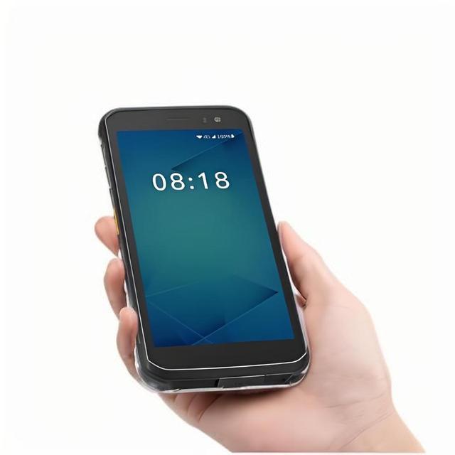 5.5 Inch Rugged Phone & PDA Industrial Handheld Terminal Android 14 NFC GPS IP68 Waterproof 2D Barcode Scanner & Dock Stock