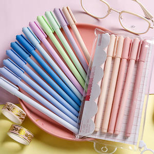 Stylos à encre gel en plastique colorés pour étudiants, promotionnels pour les entreprises, avec logo personnalisé - Product Image 1