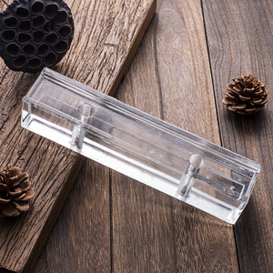 Lzx Massief Oppervlak Kristal Glas Baksteen Blok Rechthoek Vorm Vlak Voor Outdoor Entry Woonkamer Gym Medisch Gebruik - Product Image 1