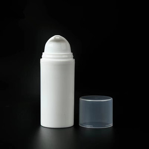 Vuoto nero PP plastica Airless pompa bottiglie 30/50/80/100/120/150 <span class=keywords><strong>ML</strong></span> per crema siero Shampoo confezione spessa bottiglia Airless - Product Image 3