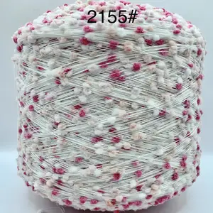 Thời trang màu kẹo sợi Pom Pom sợi tay kết hợp phù hợp với sợi