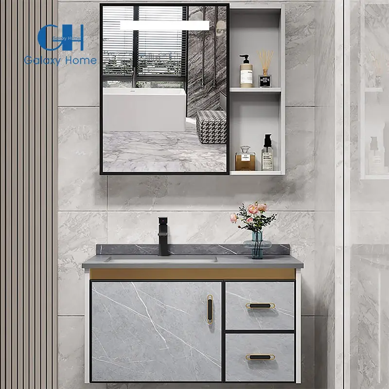 New Arrival Triangle Corner Cabinets Metal Storage Bathroom Vanities Cabinet with Bathroom Hotel