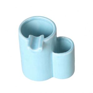 Modern Stylish Portable Ceramic Ashtray Home Hotel Creative Dust-Proof <b>Lighter</b> Placement Ornament Smokeless Design Style Box - Product Image 4