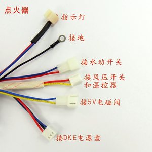 Kit de connecteurs pour allumeur de chauffe-eau à gaz DKE, contrôleur d'impulsions et électrovanne 5V - Product Image 1