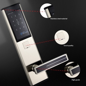 Cerraduras Inteligentes de Bajo Precio con Sistema de Seguridad Inteligente, Cerradura Electrónica de Acero Inoxidable con Tarjeta, RFID, NFC, Huella Dactilar, Teclado y App Tuya - Product Image 2