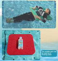 Ensemble de chaises flottantes personnalisées avec logo, portables, non gonflables, pour piscine, hôtel, sports nautiques en plein air
