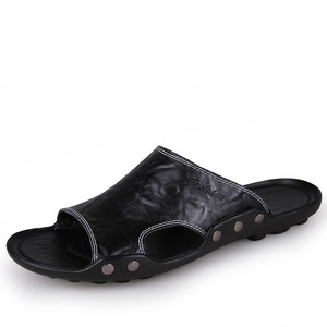 Sandales à plateforme pour hommes de grande taille, durables, en EVA, absorbant les chocs, semelle épaisse, pour le camping, l'extérieur, simples, modernes, sandales d'été - Product Image 3