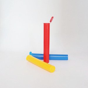 Tube à fumer de haute qualité 90mm 98mm 109mm 116mm 120mm Tubes en plastique CR avec couvercle à ouverture facile Tubes en plastique résistants aux enfants avec couvercle à ouverture par poussée - Product Image 4