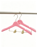 Cintres personnalisés souples en velours et plastique pour costumes de danse, pour magasins de vêtements, avec conception détachable