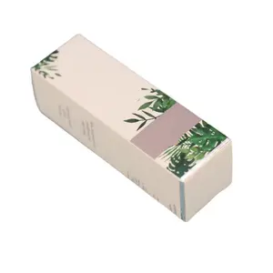 사용자 정의 인쇄 핫 실버 종이 포장 매니큐어 재단 액체 립스틱 화장품 포장 상자