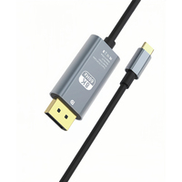 Factory Type-C zu DisplayPort DP Kabel 8K 60Hz HD Video Thunderbolt 3 zu DP Kabel für MacBook Pro Laptop/Smartphone Bildschirmspiegelung