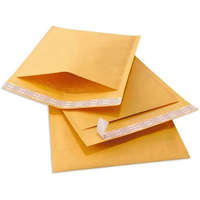 Nouvelle mode, enveloppe à bulles en papier kraft imperméable en LDPE et HDPE avec bulles