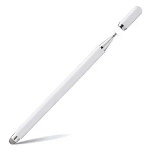 Lápiz óptico capacitivo Universal sin batería, lápiz de pantalla táctil de dibujo de Color blanco para Ipad PC Tablet