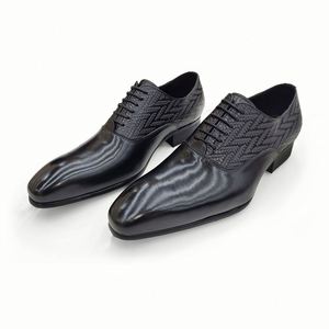 Chaussures de soirée légères XuanWu 2026 Brook en cuir gaufré pour homme, grande taille, bout rond, à enfiler, semelle extérieure en caoutchouc, collection automne - Product Image 5
