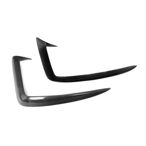 Difusor de parachoques trasero de fibra de carbono real, alerón para Audi A4 B10 Sline Sports <span class=keywords><strong>4</strong></span> puertas 2021 + divisores delanteros traseros - Product Image 3