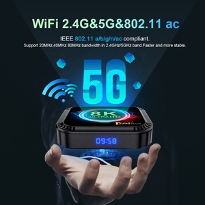 Boîtier TV Android 13 Pro haut de gamme RK3528 8K pour streaming, Internet intelligent, OTT, 5G, double Wi-Fi, Quad Core, 4 Go de RAM, vente en gros - Product Image 5