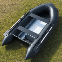 Bateaux de pêche gonflables d'usine pour la pêche avec plancher en aluminium