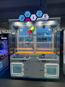 Machine à griffes géante pour deux joueurs, pour peluches, modèle Twister, jeu d'arcade à monnayeur, 2 <span class=keywords><strong>jeux</strong></span> pour centre de divertissement - Product Image 3