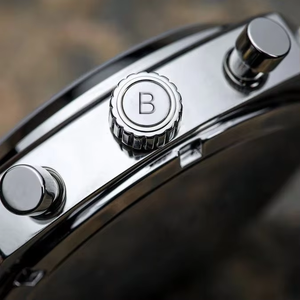 Montre chronographe quartz pour homme, trois sous-cadrans, bracelet en acier inoxydable, aiguilles lumineuses, montre sport, montre homme personnalisée - Product Image 5