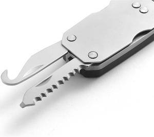 EDC 17 en 1 Camping Ciclismo Bolsillo Llave ajustable Destornillador Hoja de sierra para reparar llave - Product Image 2