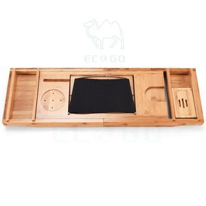 ถาดแคดดี้อ่างอาบน้ำไม้ไผ่สุดหรู - Product Image 1