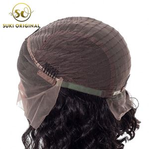 12a 1b 130 150 180 200 Nature Human <span class=keywords><strong>Hair</strong></span> Deep Wave Front Lace Wigs - Product Image 4