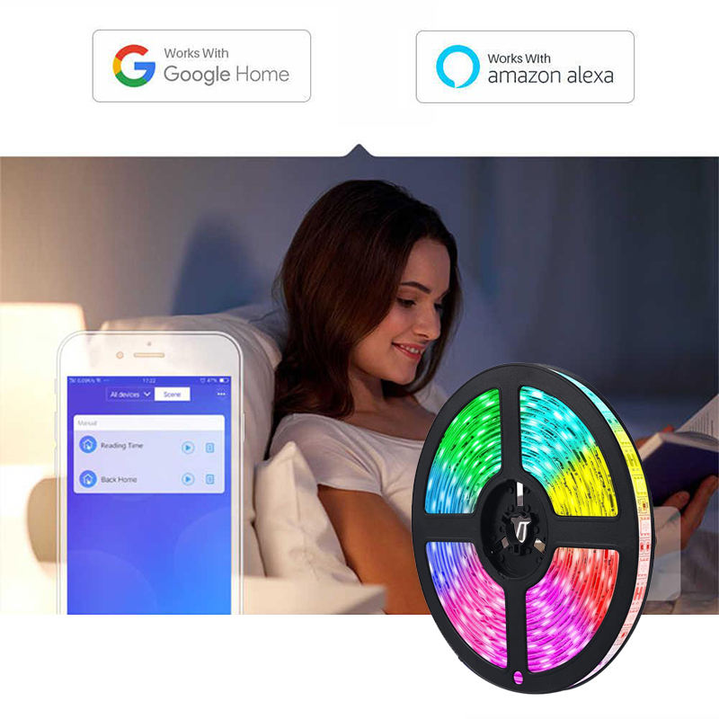 Led Strip Lights Google Home Led Lights Snake Tube Lights Flexible