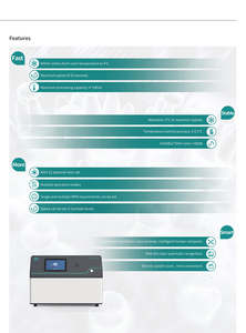 צנטריפוגה מעבדתית מהירה HSC-3020L, צנטריפוגה קפואה, קיבולת גדולה, עיצוב חדש, מקוררת - Product Image 6