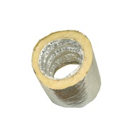 Conduit rond flexible d'isolation de terminal d'air de conduit de papier d'aluminium de ventilation