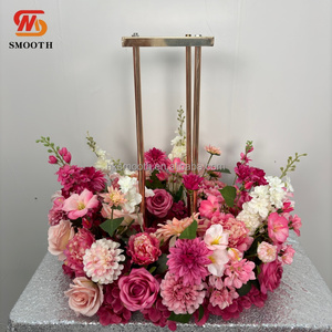 SMOOTH - Oferta Especial: Arreglos Florales de Rosas Grandes de 50 cm, 60 cm, 70 cm y 80 cm, Centros de Mesa para Bodas, Bolas de Flores Artificiales de Seda - Product Image 5