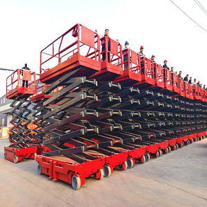 Piattaforma di Lavoro Aerea Idraulica Semovente Portatile con Ruote Elettriche a Prezzo di Fabbrica - Product Image 5