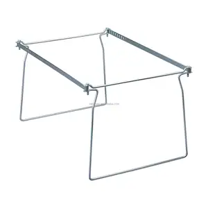 Letter Hanging File Rack Steel Metal File Cabinet 2-piece Set Hanging File Frame