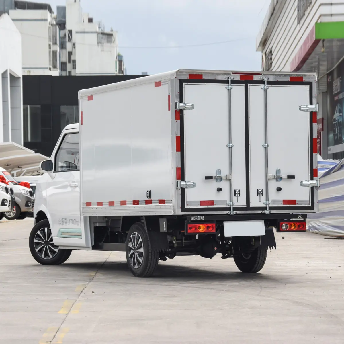 Coche de transporte de una sola fila Chengshi 01 contenedor grande de carga nueva energía Auto eléctrico Van Mini camión coches eléctricos para adultos a la venta