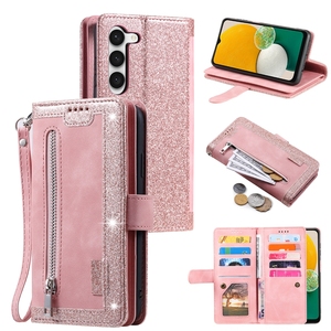 Étui en cuir pour Samsung Galaxy S25 Edge Ultra Plus A06 A16 A26 A36 A56 Bling Cover Pouch - Product Image 2