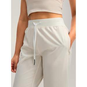 2025 <b>Women's</b> <b>Beige</b> Cargo <b>Joggers</b> Lightweight Gym Travel Casual Workout Pants Zipper Pockets Athletic <b>Joggers</b> Pant Style - Product Image 6