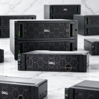 Controlador Dual de Fábrica ME5084 Powervault Serie ME5 con Interfaz USB, Sistema FC, Almacenamiento de Datos en Red EMC, Nuevo Rack Array DEll