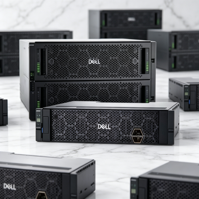 Factory Dual Controller ME5084 Powervault ME5 Series USB Interface FC System EMC Network Data Storage New DEll Rack Array