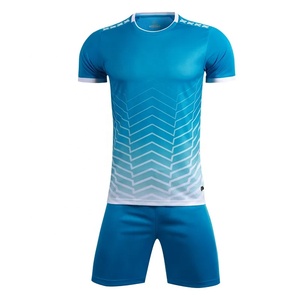 男士短袖足球服独特定制基本款纯色批发成人尺码 - Product Image 4