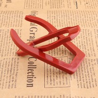 Présentoir de tuyau en plastique simple et moderne Support de tuyau prêt à l'emploi pratique pour briquets Accessoires pour fumeurs Diverses origines